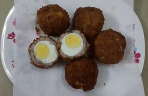 Scotch eggs - thịt bọc trứng