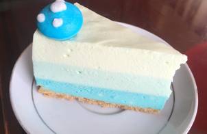 Blue Ombre Cheesecake