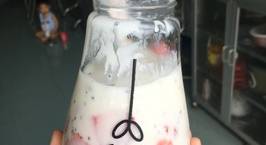 Hình ảnh món Sữa chua dâu hạt chia