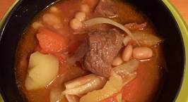 Hình ảnh món Bò hầm đậu trắng rau củ