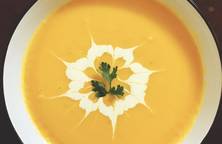 Soup bí đỏ (pumpkin soup)