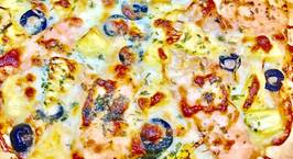 Hình ảnh món Pizza Cá Hồi Xong Khói