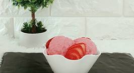 Hình ảnh món Kem Dâu Tây 딸기 아이스크림