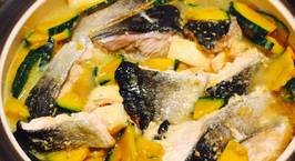 Hình ảnh món Lẩu Cá hồi nấu rau củ chanchan nabe
