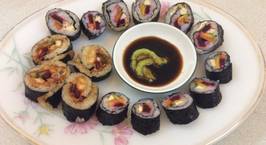 Hình ảnh món Sushi chay và sushi chiên