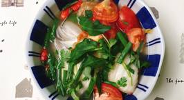Hình ảnh món Canh Kim Chi Nấu Đầu Cá Bè