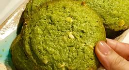 Hình ảnh món Matcha cookies - Bánh quy trà xanh choco chip