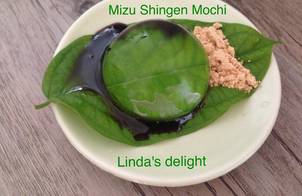 Mochi giọt nước trong veo (Mizu Shingen Mochi)