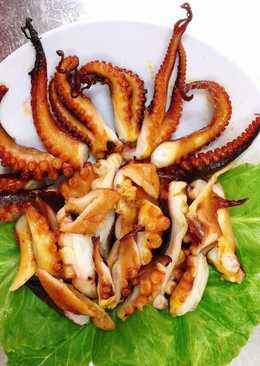 Bạch tuột nướng sa tế