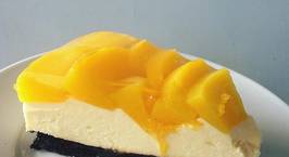 Hình ảnh món Cheesecake đào