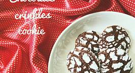 Hình ảnh món Chocolate crinkle cookies - Bánh quy tuyết