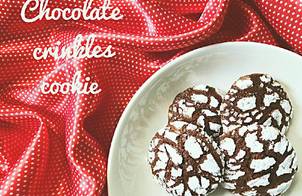 Chocolate crinkle cookies - Bánh quy tuyết