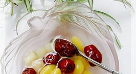 Hình ảnh món Chè hạ nhiệt : bạch quả, hạt sen và táo tàu