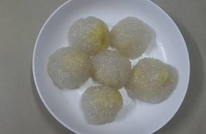 Chè bột báng đậu xanh nước dừa