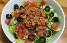 Salad cá ngừ sốt dầu giấm