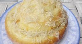 Hình ảnh món Bánh mì cuộn sốt bơ chà bông
