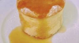 Hình ảnh món Japanese souffle pancake (bông lan mềm nướng chảo)