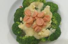 Bông cải xanh sốt khoai tây nghiền omachi trong 10p