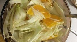 Hình ảnh món Salad cam trộn củ hồi (fennel)