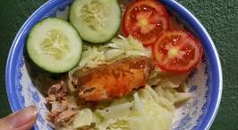 Hình ảnh món Salad bắp cải cá hộp cho ngày giảm cân