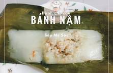 Bánh Nậm nhân tôm cho bé