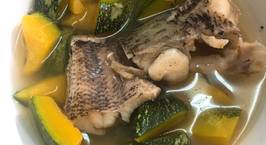 Hình ảnh món Bí nhật non nấu canh cá lóc đồng