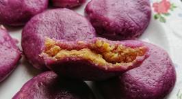 Hình ảnh món [Malai Kuih] Bánh nếp khoai tím nhân đậu xanh