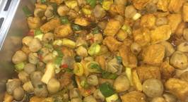 Hình ảnh món Món chay: đậu hủ kho nấm