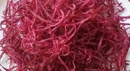Hình ảnh món Khoai lang tím bào sợi chiên giòn