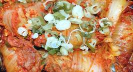 Hình ảnh món Cá kho kimchi kiểu Hàn