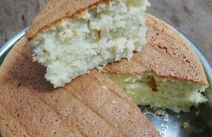Coconut sponge cake - Bông lan dừa nướng