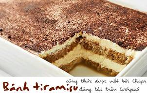 Bánh Tiramisu