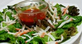 Hình ảnh món Salad Cua Tảo Biển 다시마 크랩살 샐러드