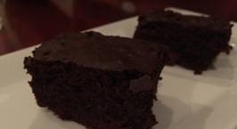 Hình ảnh món Chocolate Brownie mềm mềm