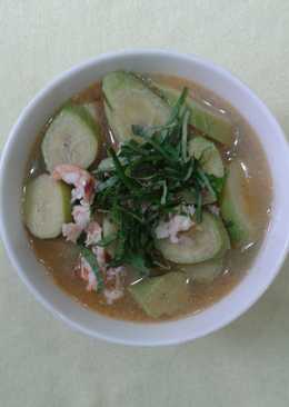 Canh Chuối Xanh Nấu Tôm