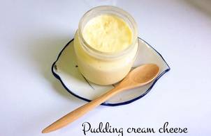 Pudding cream cheese