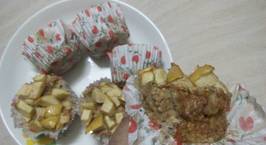 Hình ảnh món Bánh muffin Yến mạch, táo và chuối