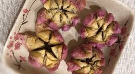 Hình ảnh món Lotus Flaky Moon Cakes (Bánh trung thu ngàn lớp hình hoa sen chay)
