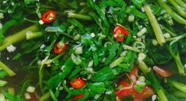 Hình ảnh món Canh rau muống nấu chua