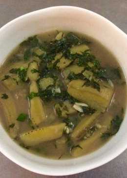 Canh chuối xanh 