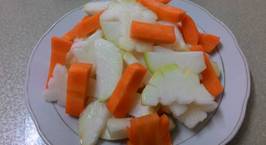 Hình ảnh món Su hào cà rốt muối xổi