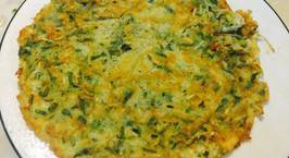 Hình ảnh món Trứng chiên rau mầm đậu xanh