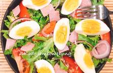 Salade jambon trứng
