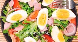 Hình ảnh món Salade jambon trứng