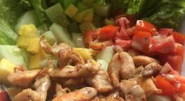 Hình ảnh món Salad ức gà nước sốt mè rang kewpie
