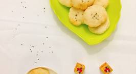 Hình ảnh món Bánh khoai lang nhân phô mai cho bé