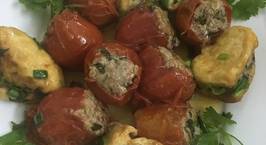 Hình ảnh món Cà chua và đậu phụ nhồi thịt sốt