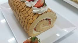 Hình ảnh món Bông lan cuộn (Roll cake)