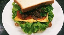 Hình ảnh món Sandwich bò