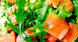 Hình ảnh món Salad bơ cá hồi